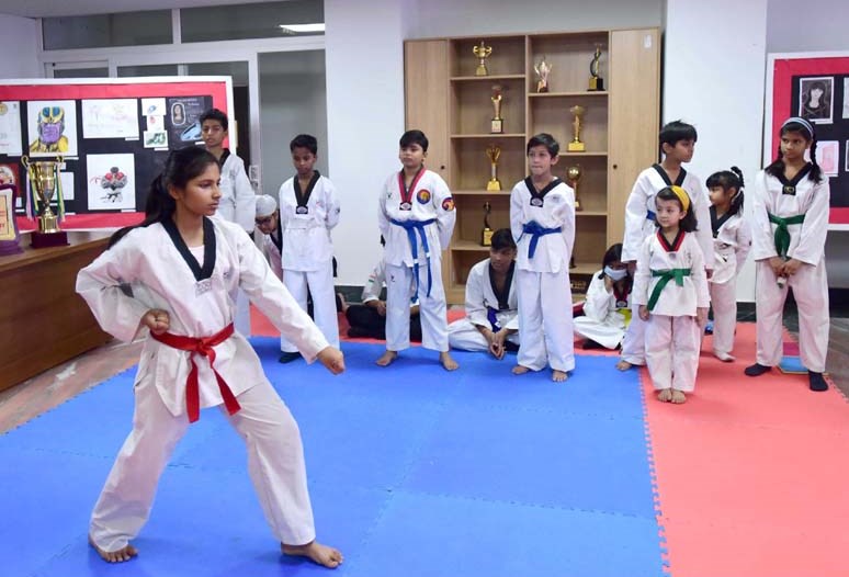 CMS Gomti Nagar, Cambridge Section  organises Open Day Celebrations